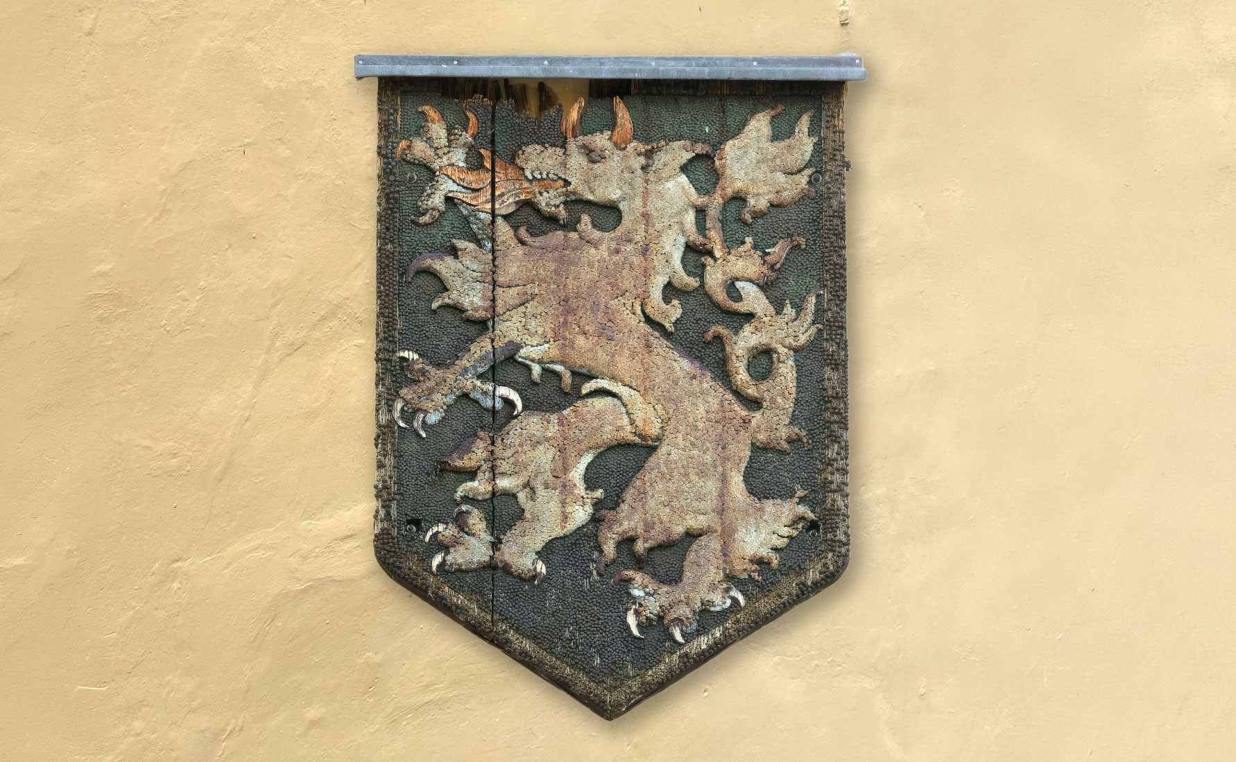 Foto des Wehrschilds Eiserner Panther